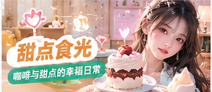 甜点食光主题图片