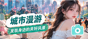 城市漫游主视觉